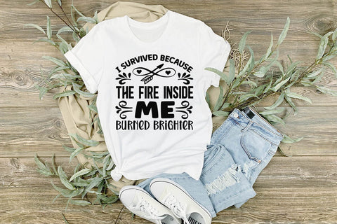 I survived because the fire inside me burned brighter-01 SVG Angelina750 