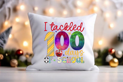I tackled 100 days of school PNG Design Sublimation Designangry 