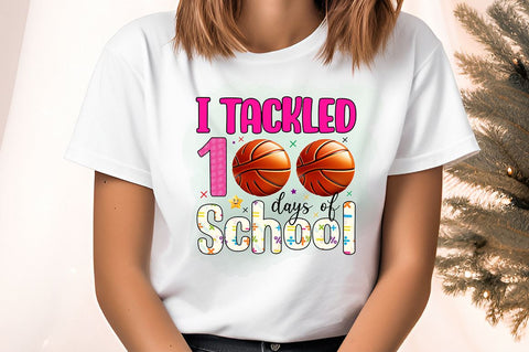 I tackled 100 days of school PNG Design Sublimation Designangry 