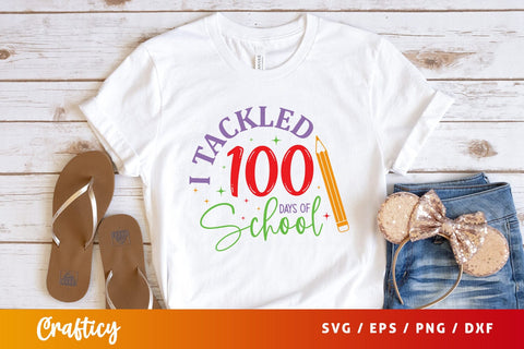 I tackled 100 days of school Svg Design SVG Designangry 