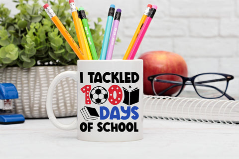 I tackled 100 days of school SVG Design SVG Regulrcrative 