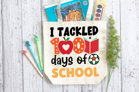 I tackled 100 days of school SVG Design SVG Regulrcrative 
