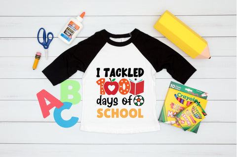 I tackled 100 days of school SVG Design SVG Regulrcrative 