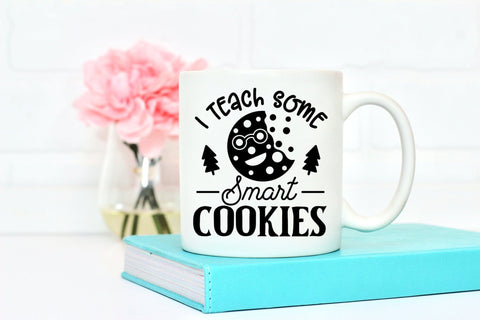 I Teach Some Smart Cookies SVG Teacher Christmas SVG CraftLabSVG 