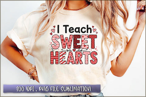 I Teach Sweet Hearts Sublimation Sublimation Shetara Begum 