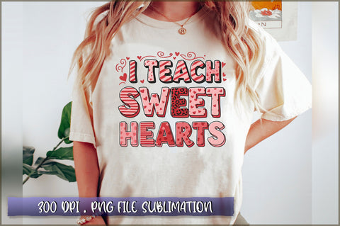 I Teach Sweet Hearts Sublimation Sublimation Shetara Begum 