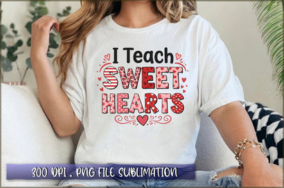 I Teach Sweet Hearts Sublimation Sublimation Shetara Begum 