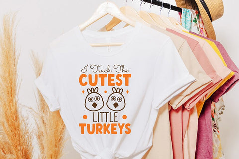 I Teach the Cutest Little Turkeys SVG SVG CraftLabSVG 