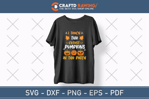 I Teach The Cutest Pumpkins In The Patch Halloween Svg, Halloween Png , Halloween Clipart, Ghost Svg, Halloween Shirt Svg, Hippie Svg, Retro Svg, Svg Bundle, Sublimation Designs SVG Debashish Barman 