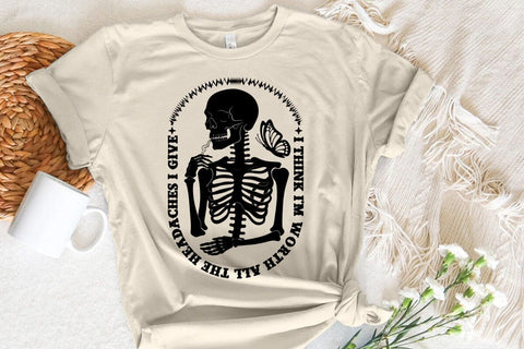 I Think I'm Worth All The Headaches I Give SVG Angelina750 