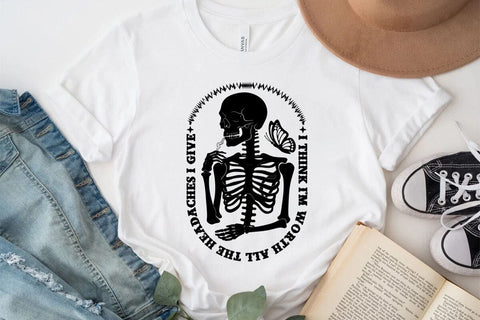 I Think I'm Worth All The Headaches I Give SVG Angelina750 