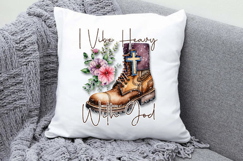 I Vibe Heavy With God Sublimation Sublimation Jagonath Roy 