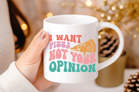 I want pizza not your opinion svg design SVG Regulrcrative 