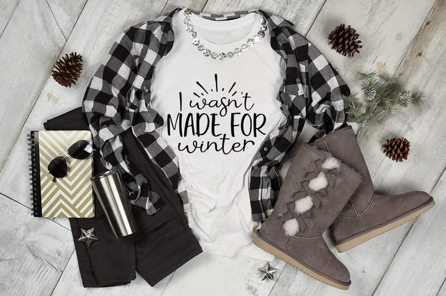 I wasnt made for winter SVG Design SVG Designangry 
