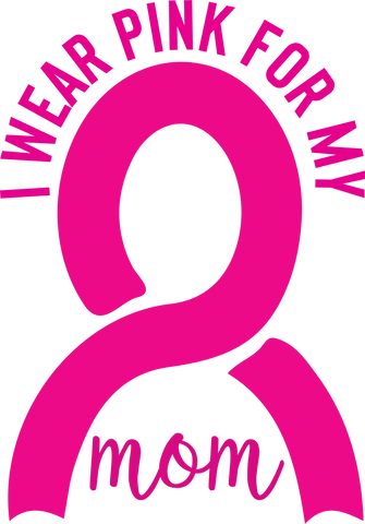 I Wear Pink For My Mom Cancer Survivor Tee SVG BillahCrafts 