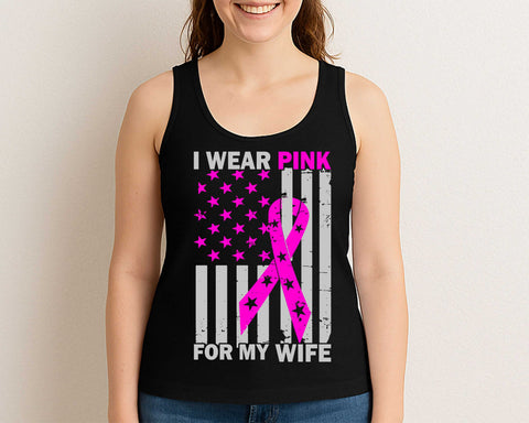 I Wear Pink for My Wife Breast Cancer Awareness SVG SVG BillahCrafts 