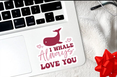 I whale always love you png Sticker Design SVG Designangry 