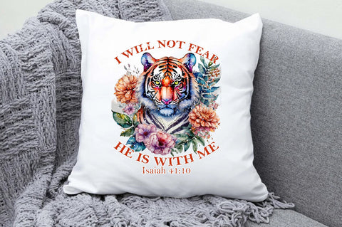 I Will Not Fear He Is With Me Isaiah 41:10 Sublimation Sublimation Jagonath Roy 