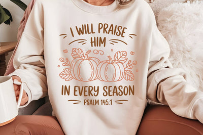 I Will Praise Him In Every SVG Angelina750 