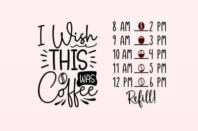 I wish this was coffee SVG Design SVG Designangry 