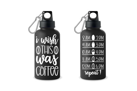 I Wish This Was Coffee | Water Tracker SVG SVG CraftLabSVG 