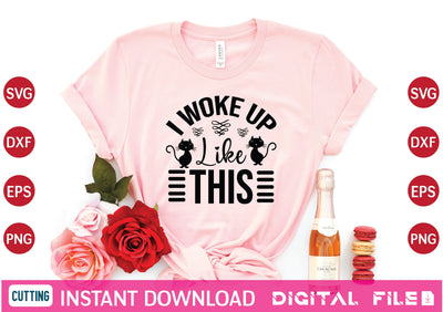 i woke up like this svg SVG designer krishna 