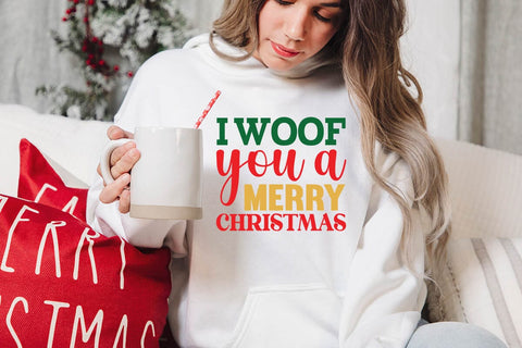 I Woof You A Merry Christmas SVG Angelina750 