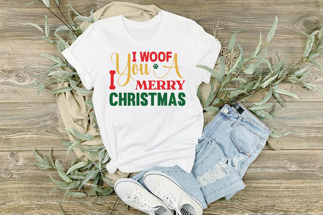 I Woof You A Merry Christmas SVG Angelina750 