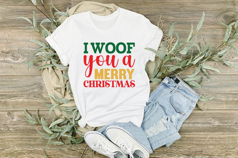 I Woof You A Merry Christmas SVG Angelina750 