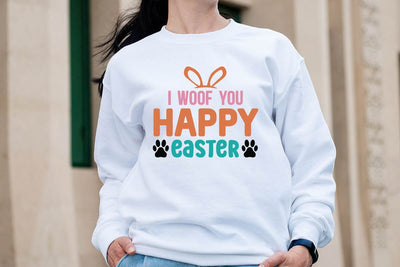 I woof you happy easter SVG Angelina750 