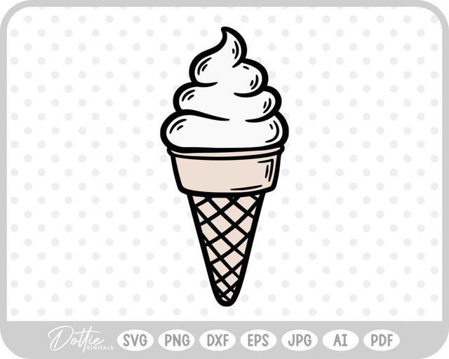 Ice Cream SVG DottieDigitals 