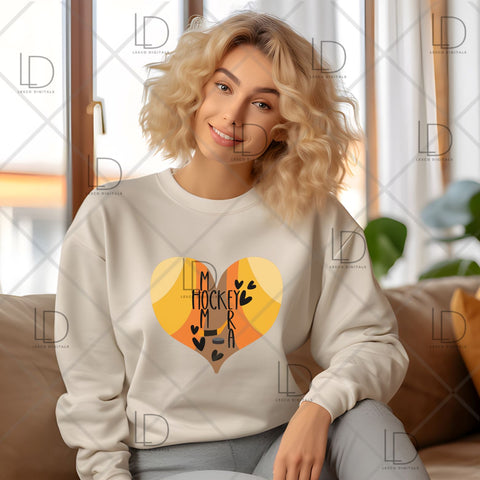 Ice Hockey Mom Era Love Stick PNG SVG Instant Download Easy Cricut Cut File Sublimation Image Tumbler Hoodie Crew Neck Car Decal Shirt SVG Lexco Digitals 