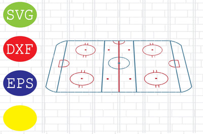 Ice Hockey Rink Svg, Ice Hockey Svg, Hockey SticksSvg, Winter Sport Svg, Jpg, Eps, Dxf Files SVG DigitalSvgFiles 