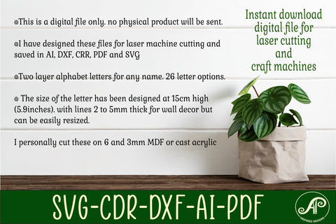 Ice Hockey stick and puck letters alphabet set. 26 layered SVG APInspireddesigns 