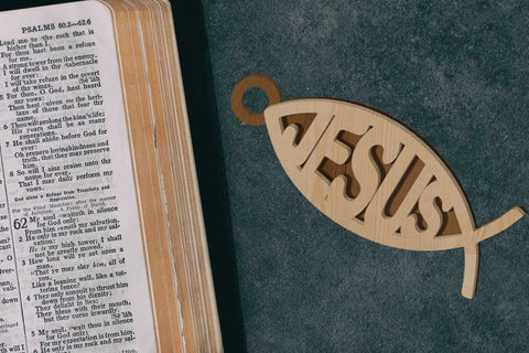 ICHTHYS Multilayer Template, Crafting Jewelry, Laser Cut File SVG LaserCutano 