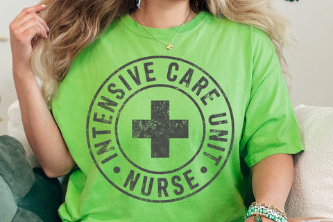 ICU Nurse SVG PNG, Intensive Care Unit, Cricut File SVG DesignDestine 