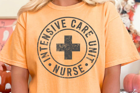 ICU Nurse SVG PNG, Intensive Care Unit, Cricut File SVG DesignDestine 