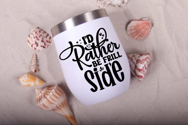 I'd Rather Be Frill Side SVG nirmal108roy 