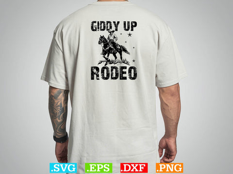 iddy Up Rodeo Svg,Desert Cowboys Svg, Western Svg, Cowgirl Svg, Cowboy Ranch silhouette, Desert Cactus Svg SVG Creativeart88 