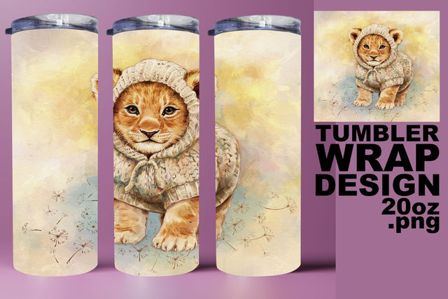 ideal for 20oz tumbler wraps! , Sublimation-ready PNG, Animals Sublimation HoodArtCraft 