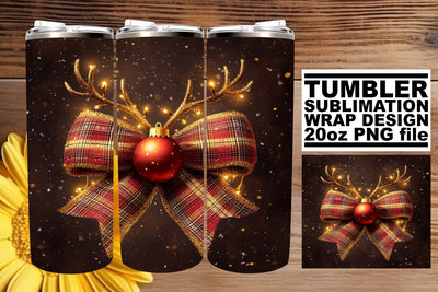 ideal for all your projects! , Beautifully crafted wrap, Christmas Bow Sublimation afrosvg 