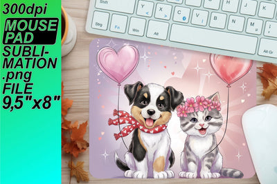 ideal for any setup! , Create stunning mouse desk mats, Valentines Sublimation HoodArtCraft 