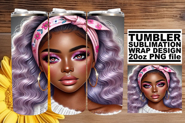 ideal for creative sublimation gifts! , High-quality PNG wrap, Love Girl Sublimation afrosvg 