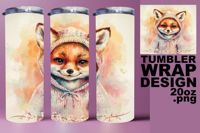 ideal for DIY gifts! , Gorgeous tumbler design, Animals Sublimation HoodArtCraft 
