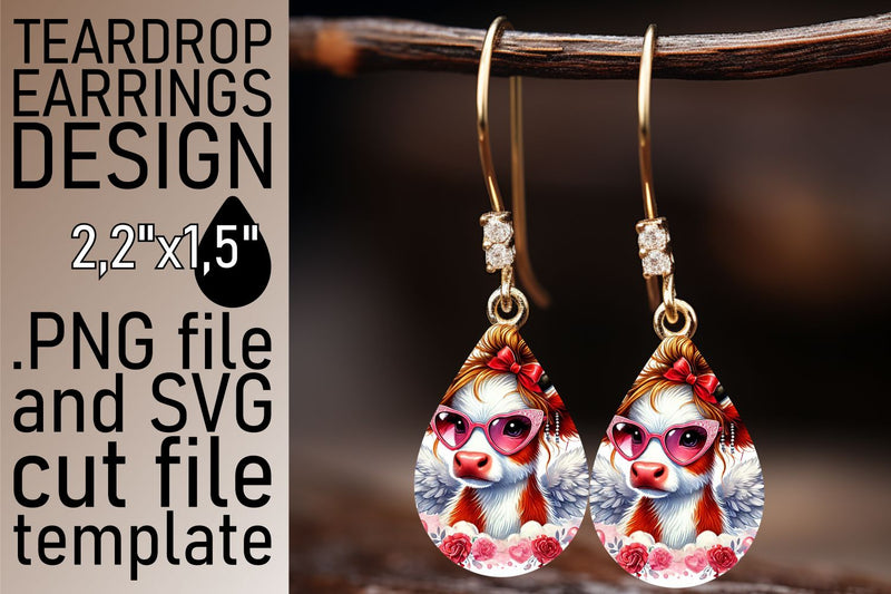 ideal for earrings! , Stunning sublimation template, Valentines Sublimation afrosvg 
