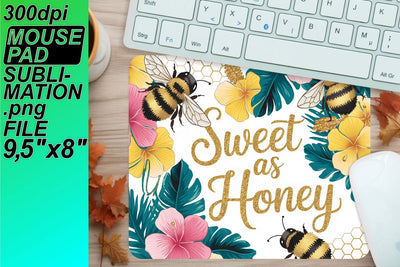 ideal for every occasion! , Stunning mouse pad designs, Bee Sublimation HoodArtCraft 