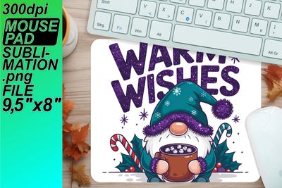 ideal for gifts! , Customizable mouse desk templates, Gnomes Sublimation HoodArtCraft 