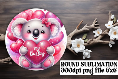 ideal for keychain sublimation designs! , Unique round PNGs, Valentines Sublimation afrosvg 