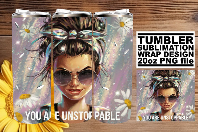 ideal for personalized drinkware! , Stylish tumbler wrap, Woman Sublimation afrosvg 