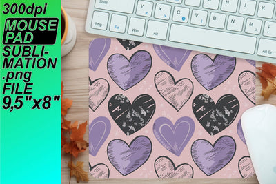 ideal for projects! , Create vibrant mouse desk mats, Heart Sublimation HoodArtCraft 